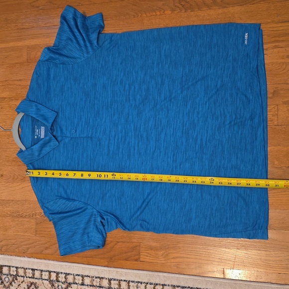 TEK GEAR BRAND MEN'S BIG AND TALL BLUE SHORT SLEEVES POLO SIZE XXL - Picture 11 of 14